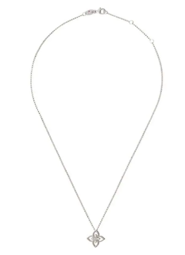 Roberto Coin 18kt white gold necklace in white