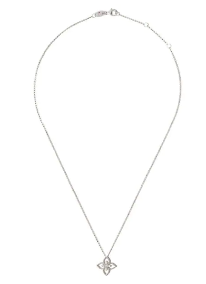 Roberto Coin 18kt white gold necklace in white