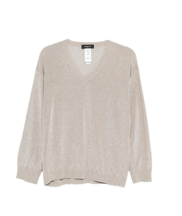 Fabiana Filippi Viscose 83% sweater in beige