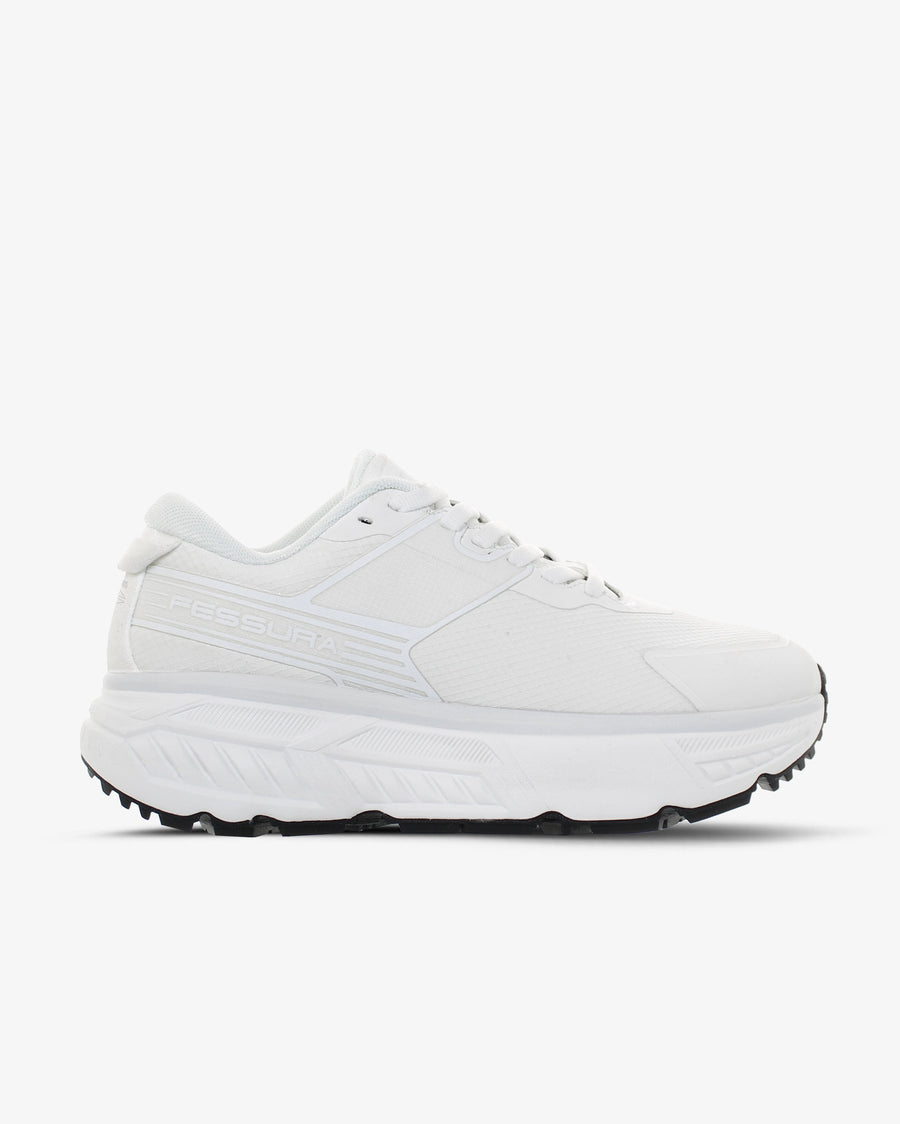 Fessura Italia Hydrophobic nylon upper sneaker in white