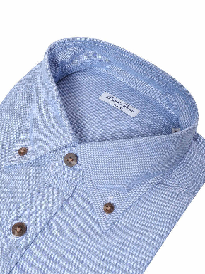 Button-down shirt Light Blue Cotton