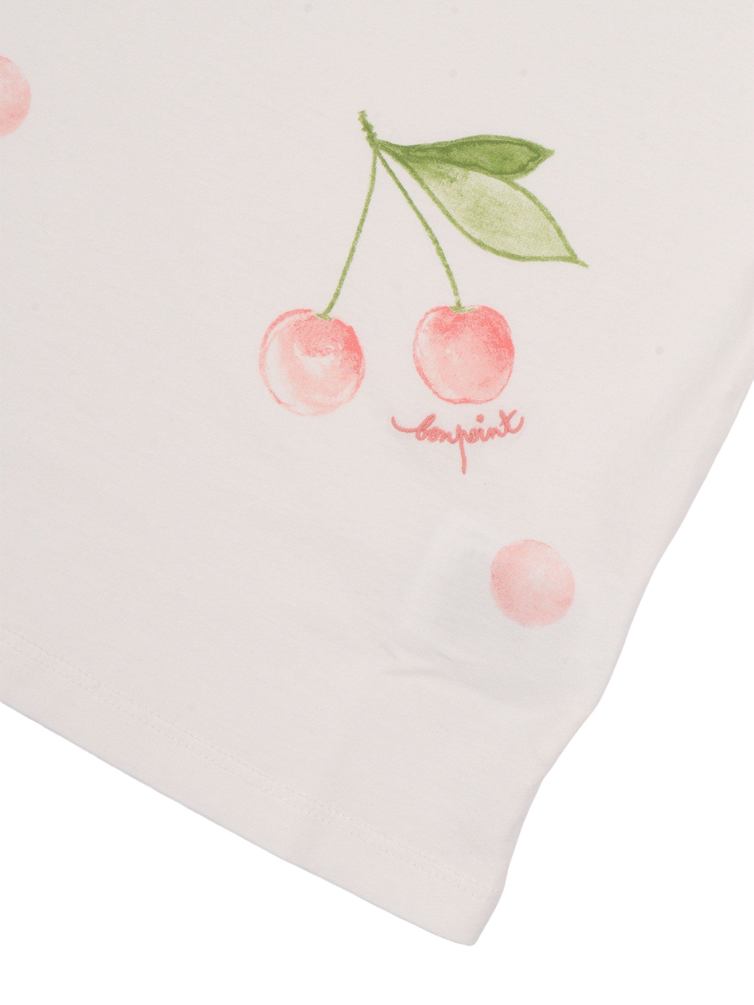 THIDA T-SHIRT White Organic Cotton Short Sleeves