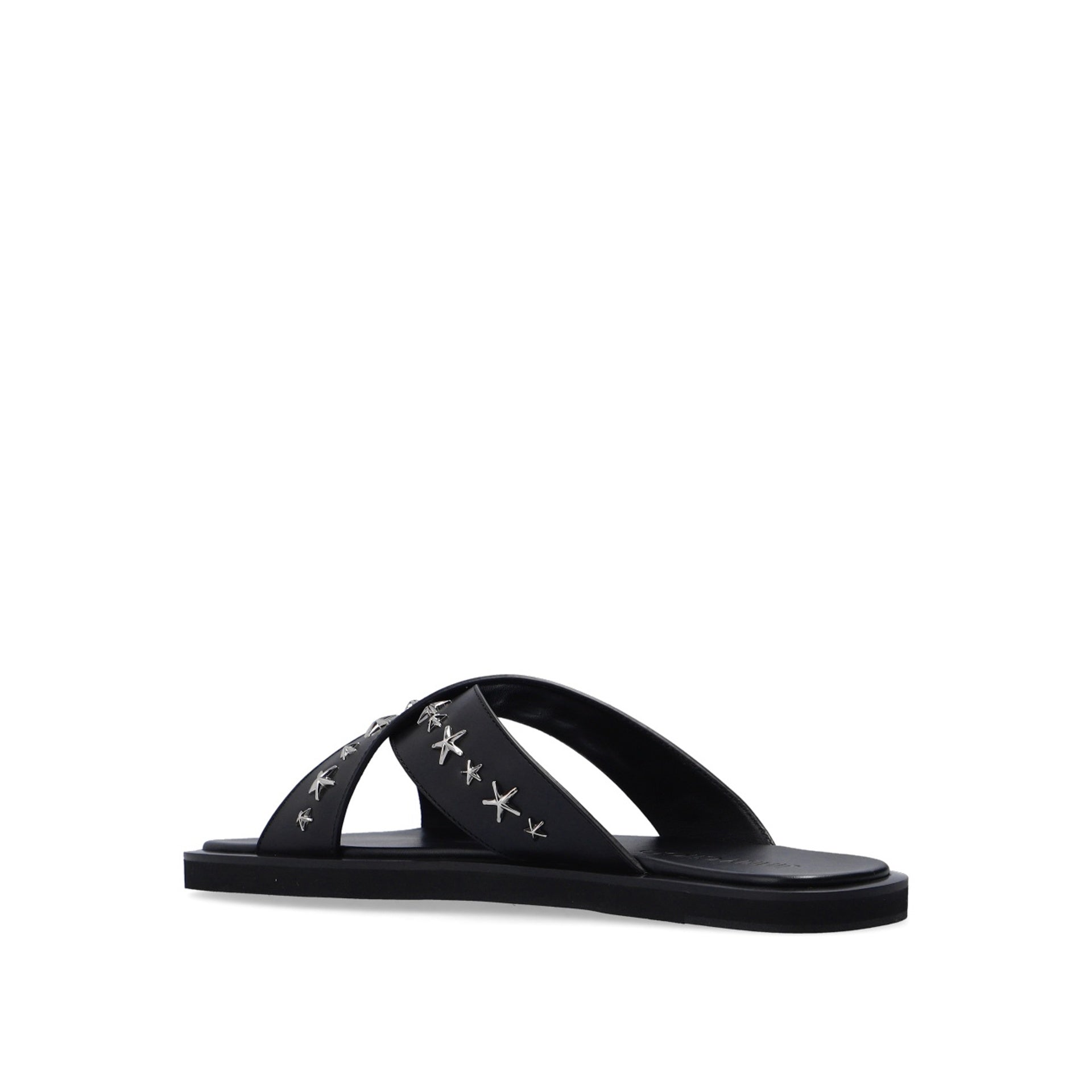 Palmo Leather Sandals Black Calf