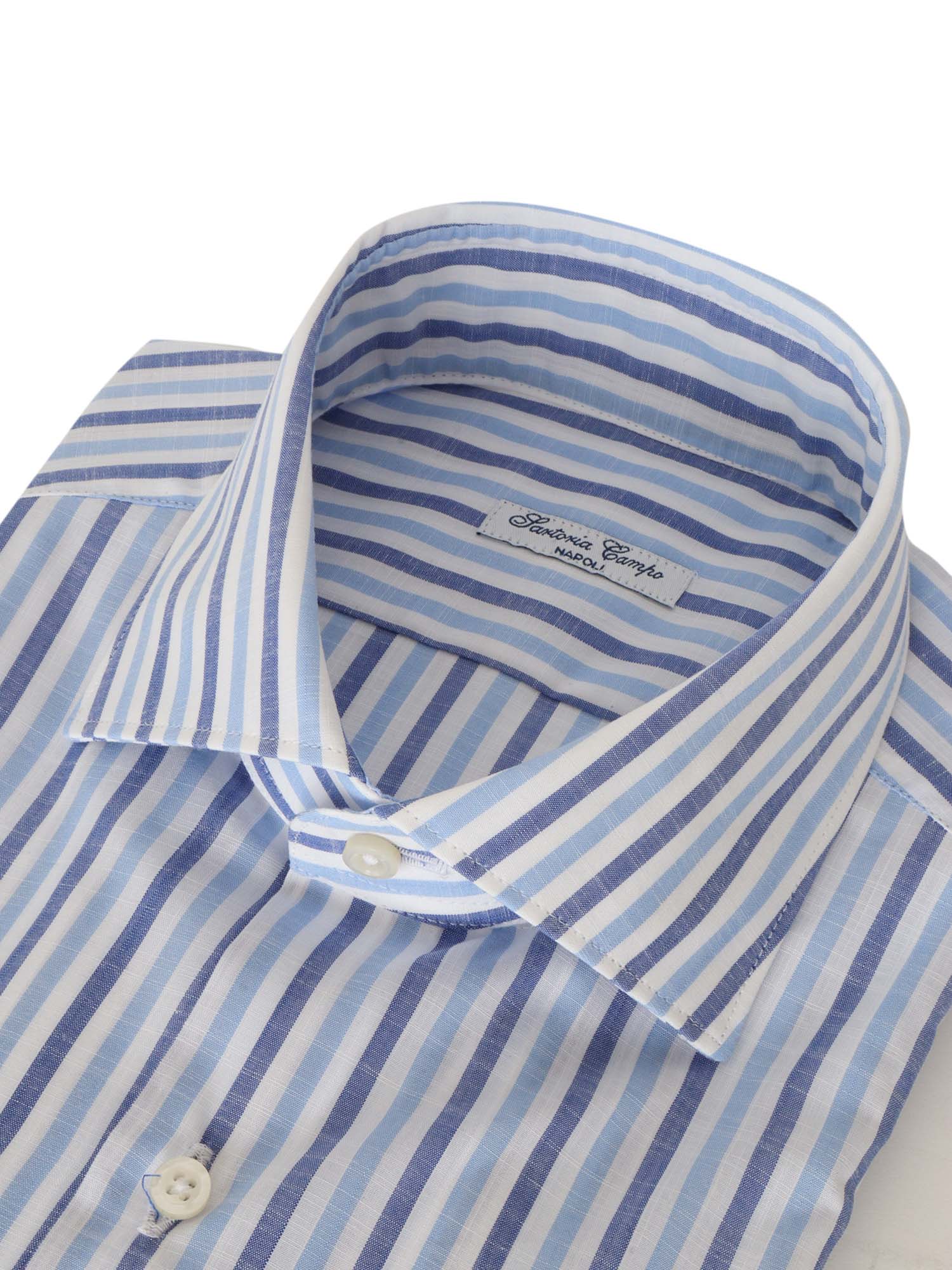 Stiped shirt Light Blue Cotton