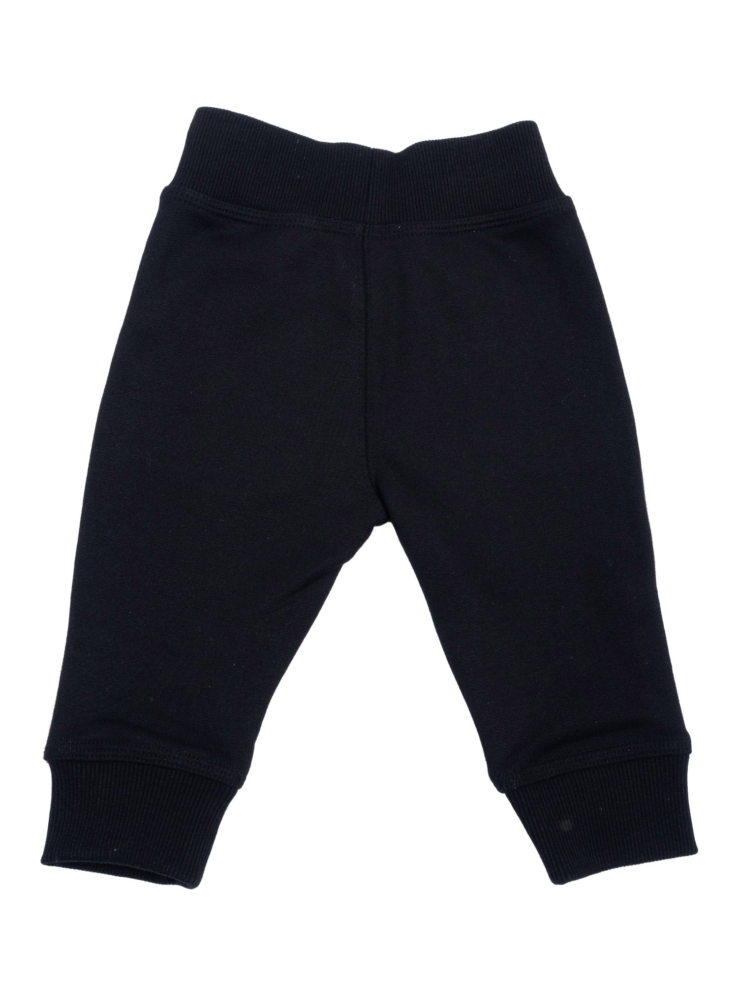 INF BOY JERSY TRSRS Black Cotton Pant