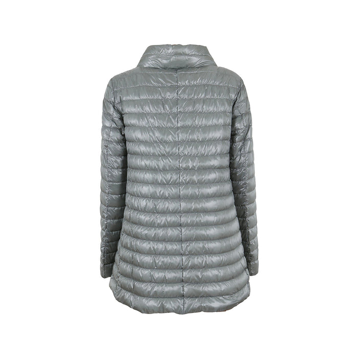 Herno Reversible Ultralight Down Coat Green Polyamide