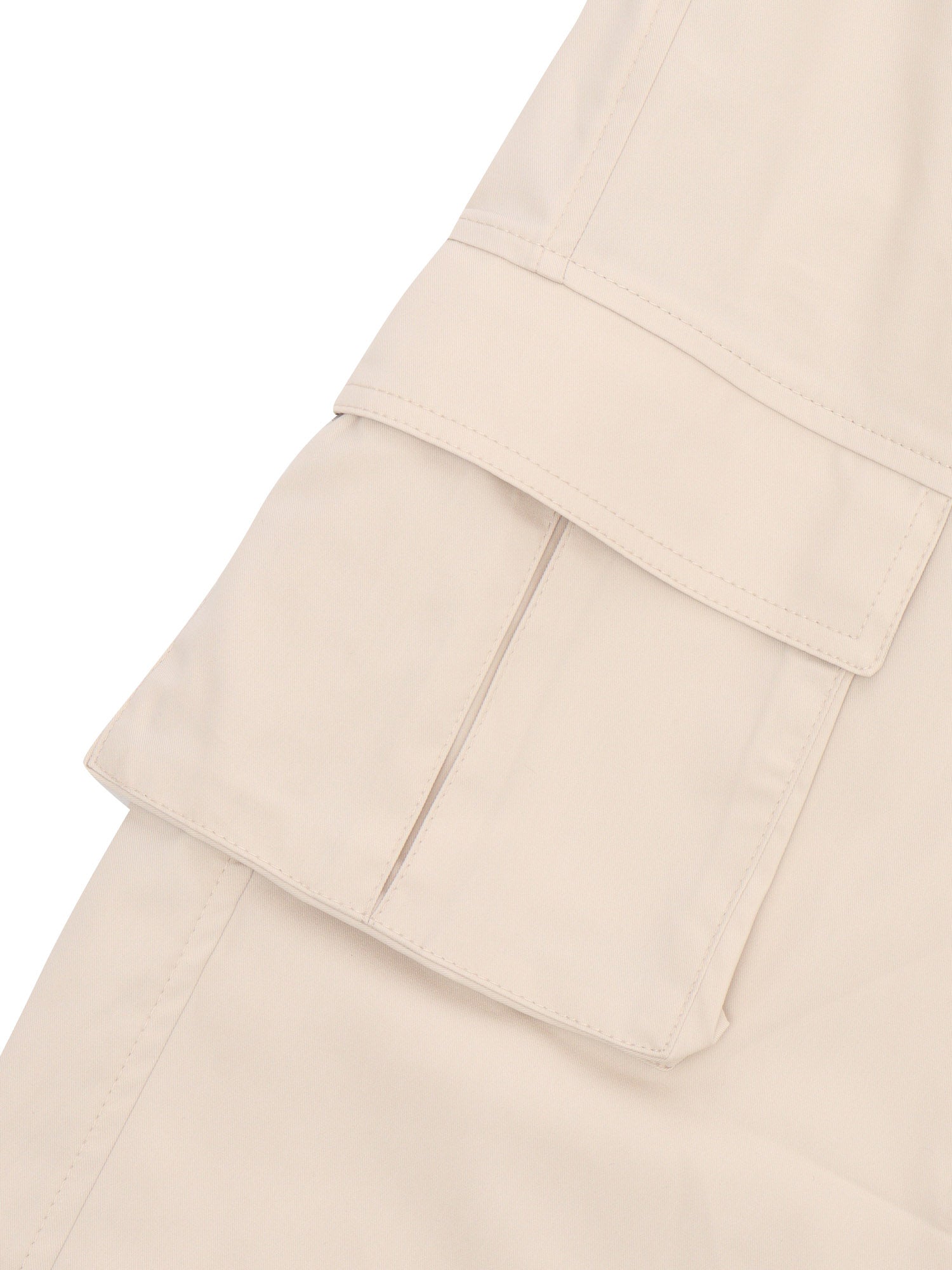 Beige Levantina Cargo Cotton Polyamide Elastane Pant