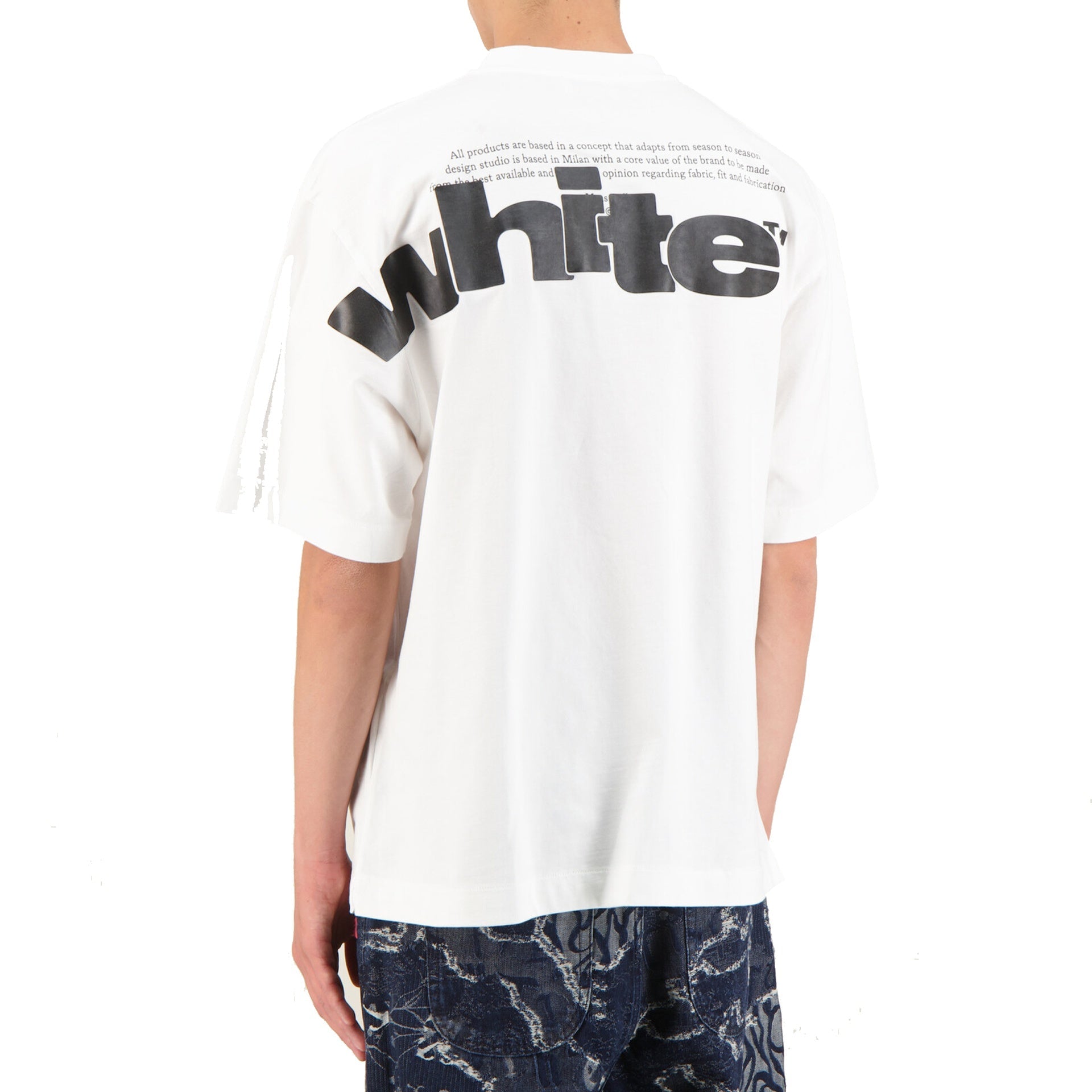 Off-White Shared Logo Skate T-Shirt Cotton