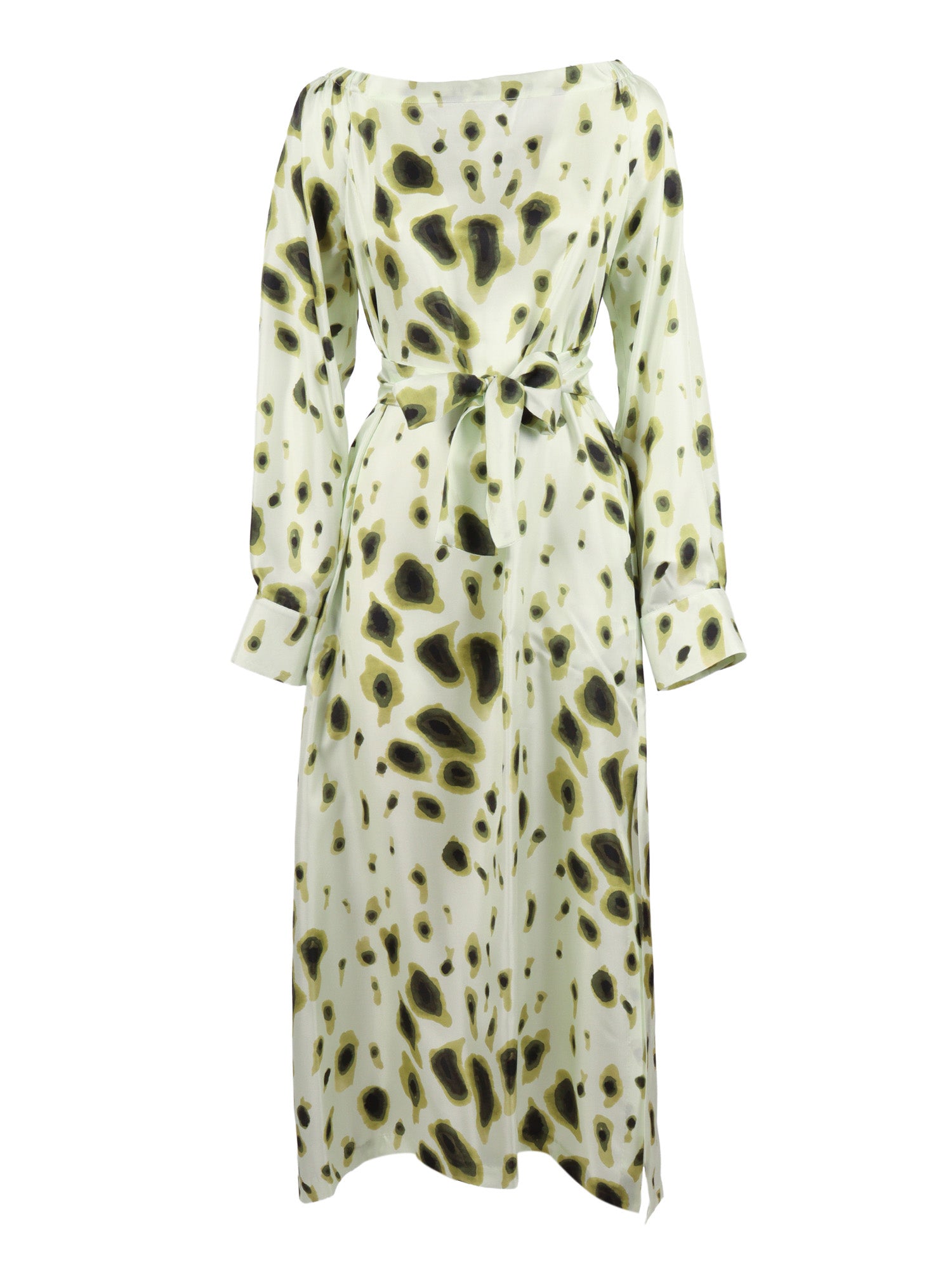 Green Patterned Dress