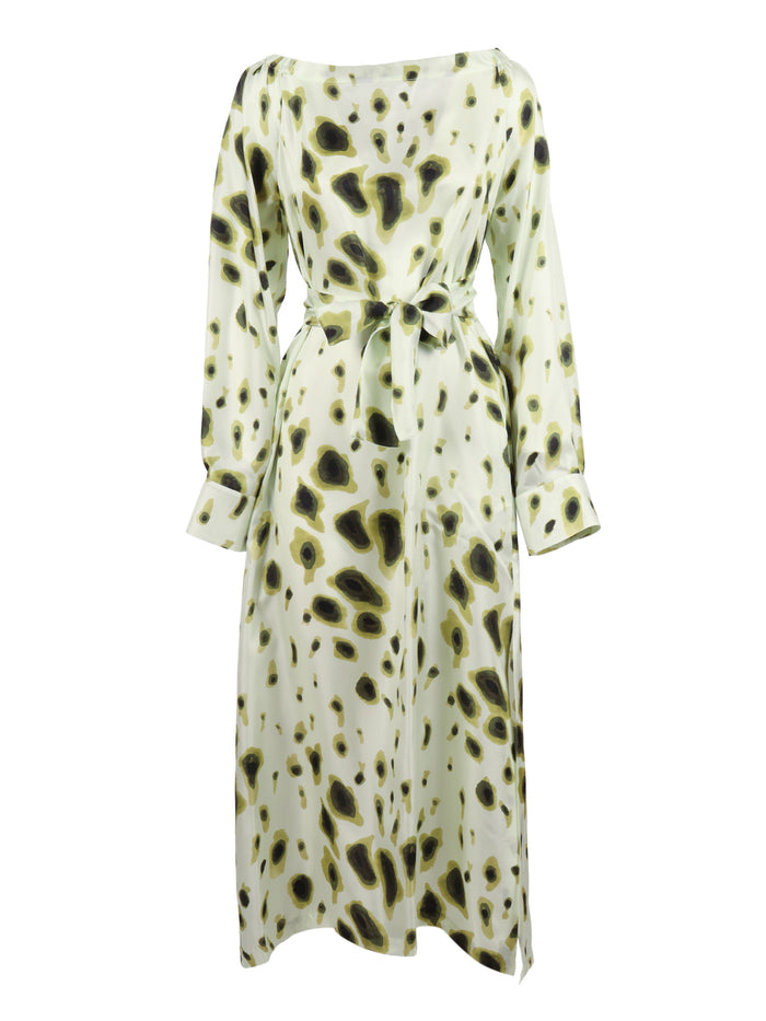 Green Patterned Dress