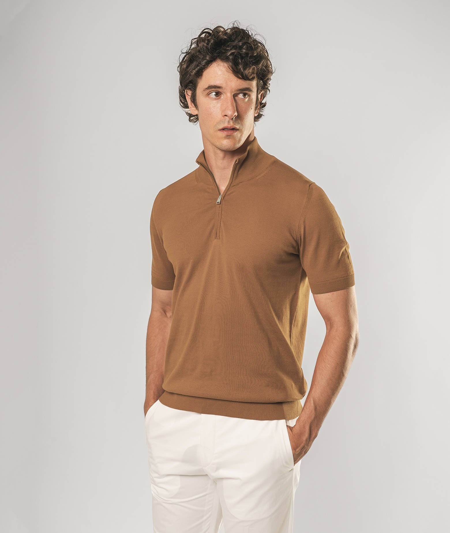 Sea Island T-Shirt Cozumel Navy Light Knitwear