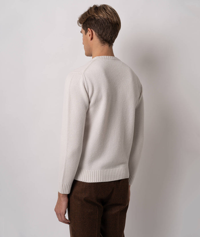 Cashmere Sweater Ski Collection Capsule Ivory Knitwear