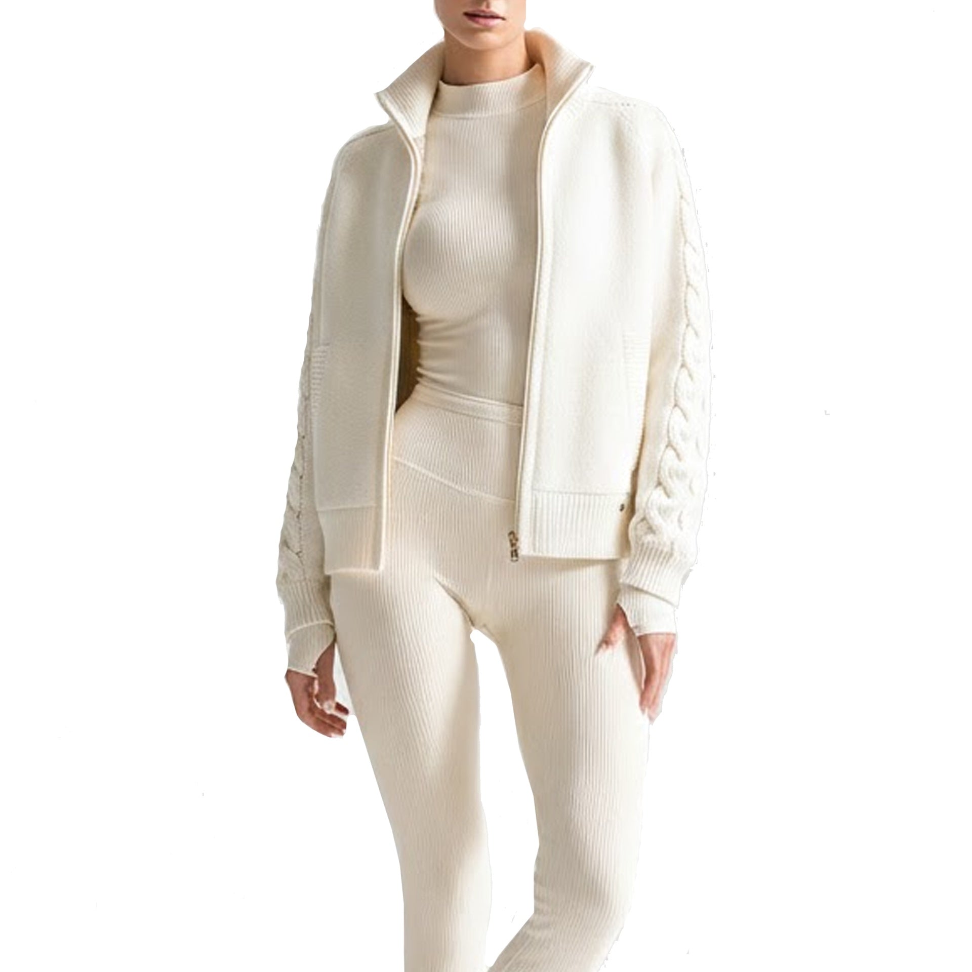 Herno Cashmere Cardigan White