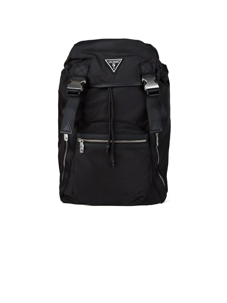 Guess 100% Polyester backpack in black