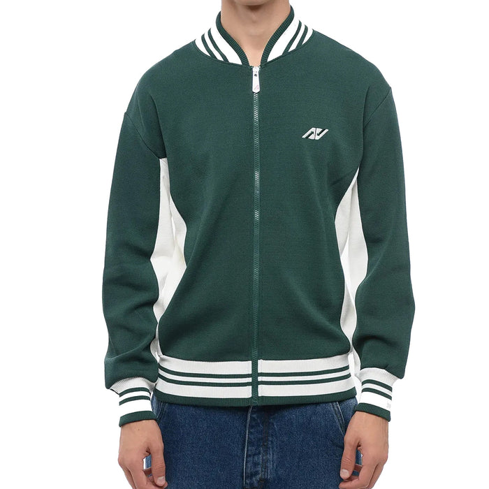 Autry Track Bomber Green Nylon Viscose