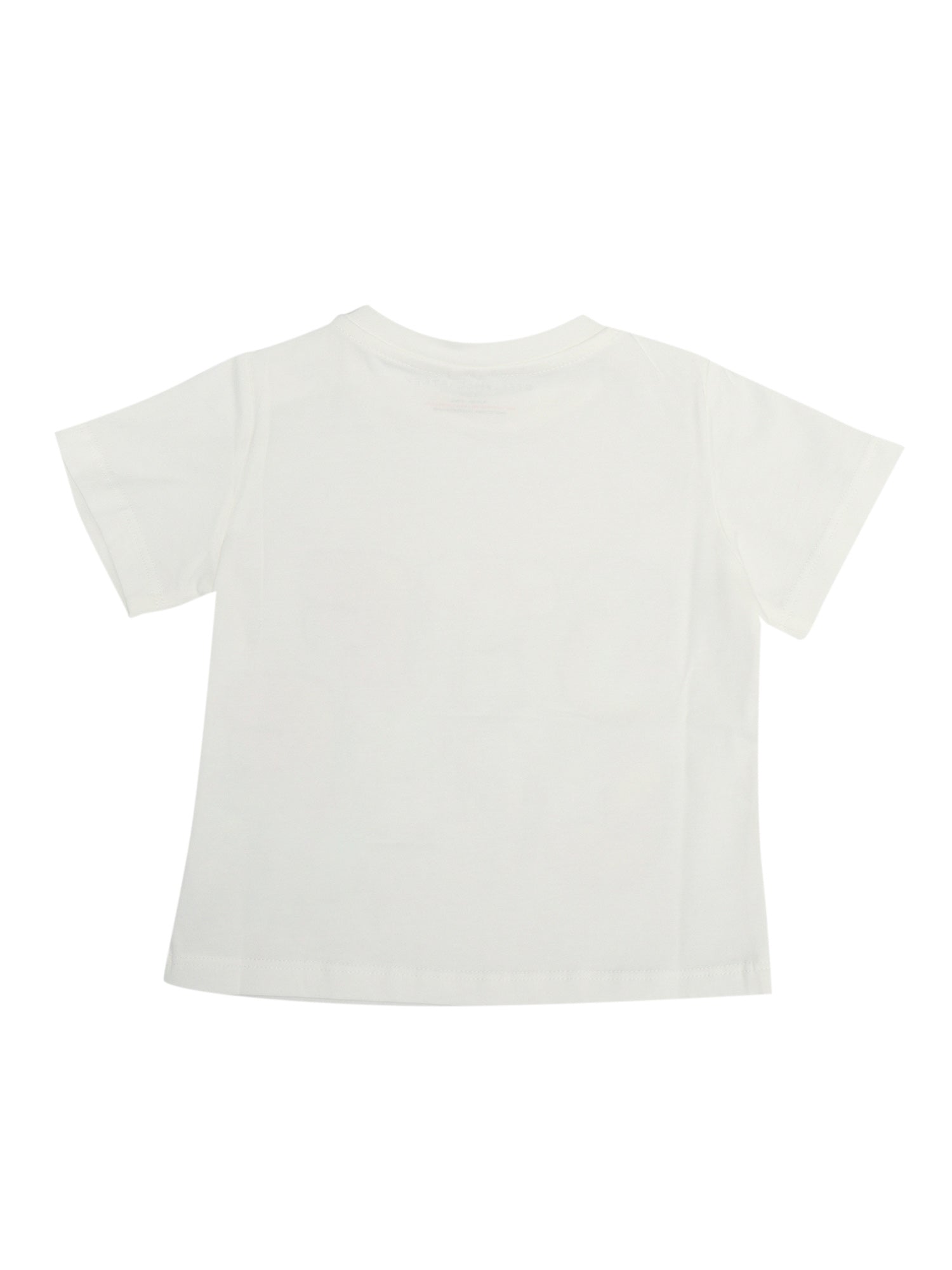 T-SHIRT-TOP White Cotton Short Sleeves T-shirt
