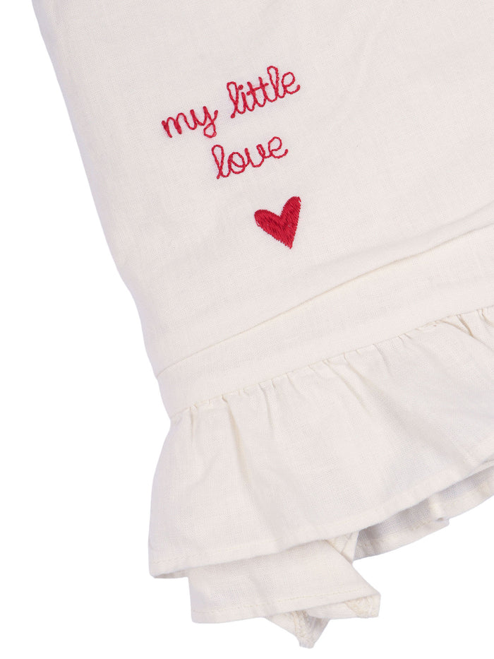 Blanket Love Beige Linen Cotton