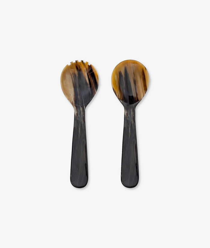 Salad Set Brown Cutlery