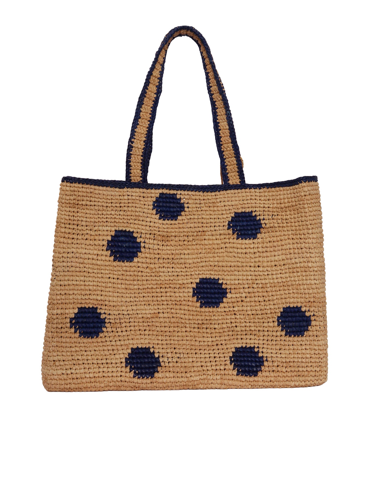 ESMA BAG Beige Raffia Handbag