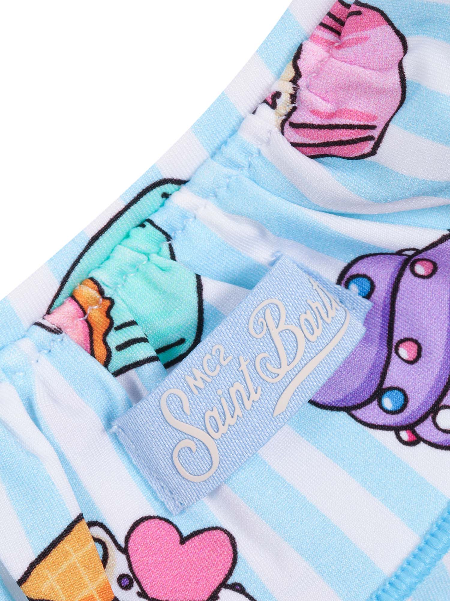 Melly-Sweetie Pie 31 Light Blue Polyamide Elastane Costume