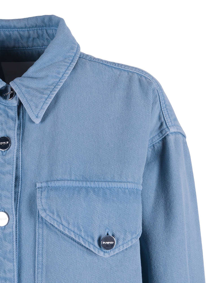 Shirt Light Blue Cotton