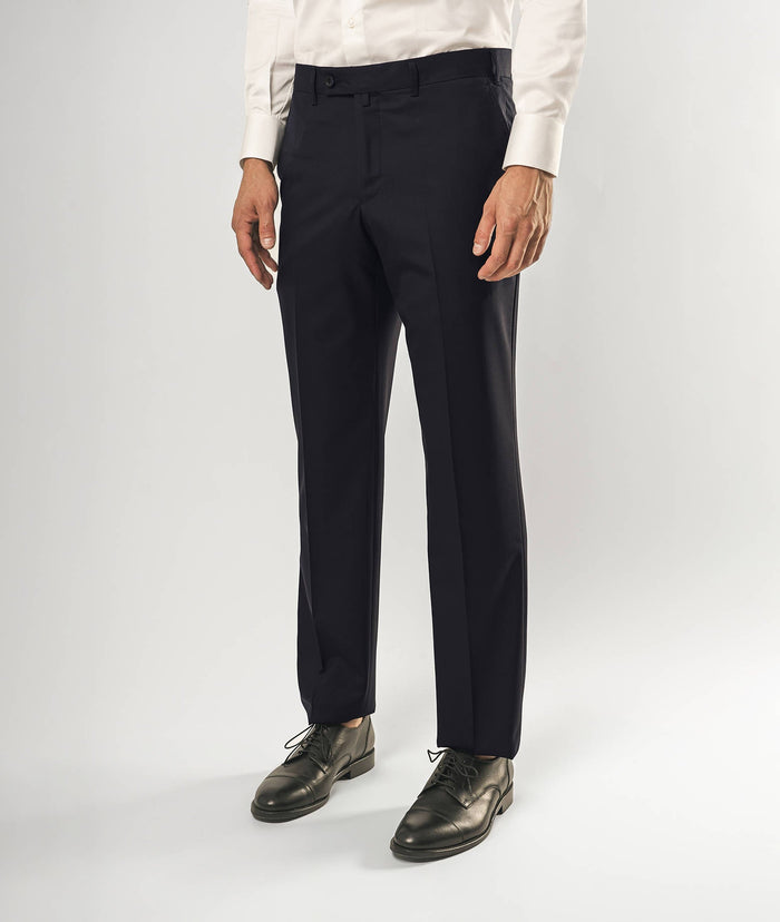 Wool Trousers Monaco Midnightblue Tailored Made