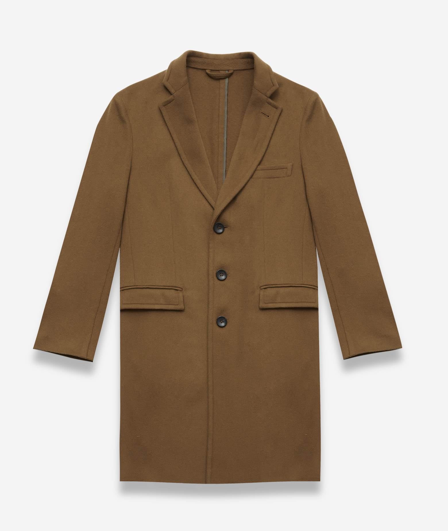 Unlined Sport Coat Annie Hall Brown Capo Lungo Industriale
