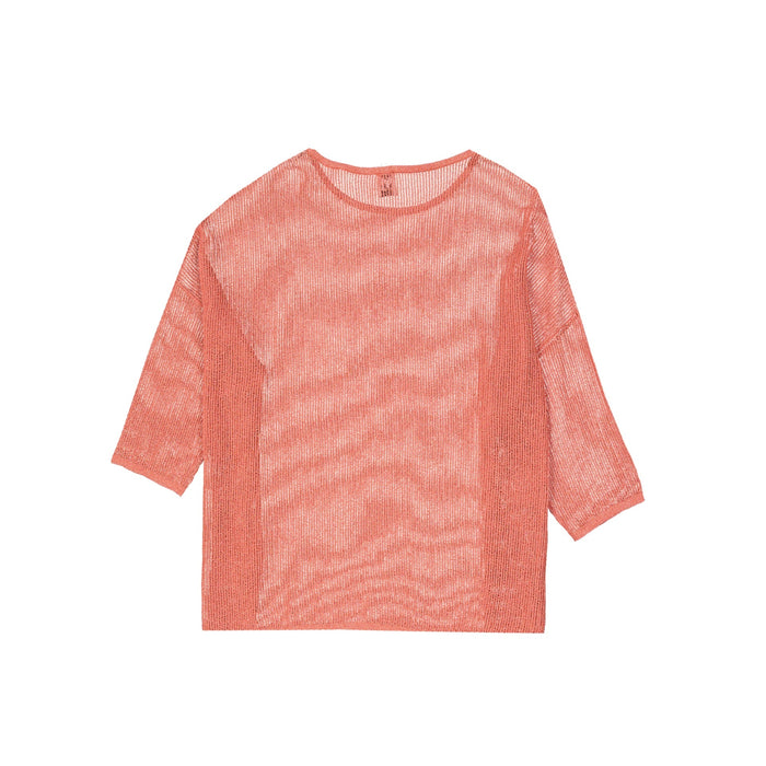 Missoni Semi-Transparent Sweater Pink Metallised Fiber Polyamide