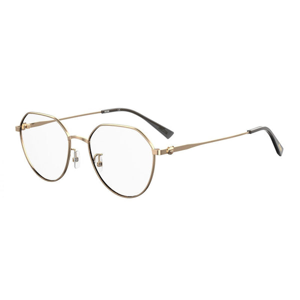 , Frame And Lens Gold Eyeglasses