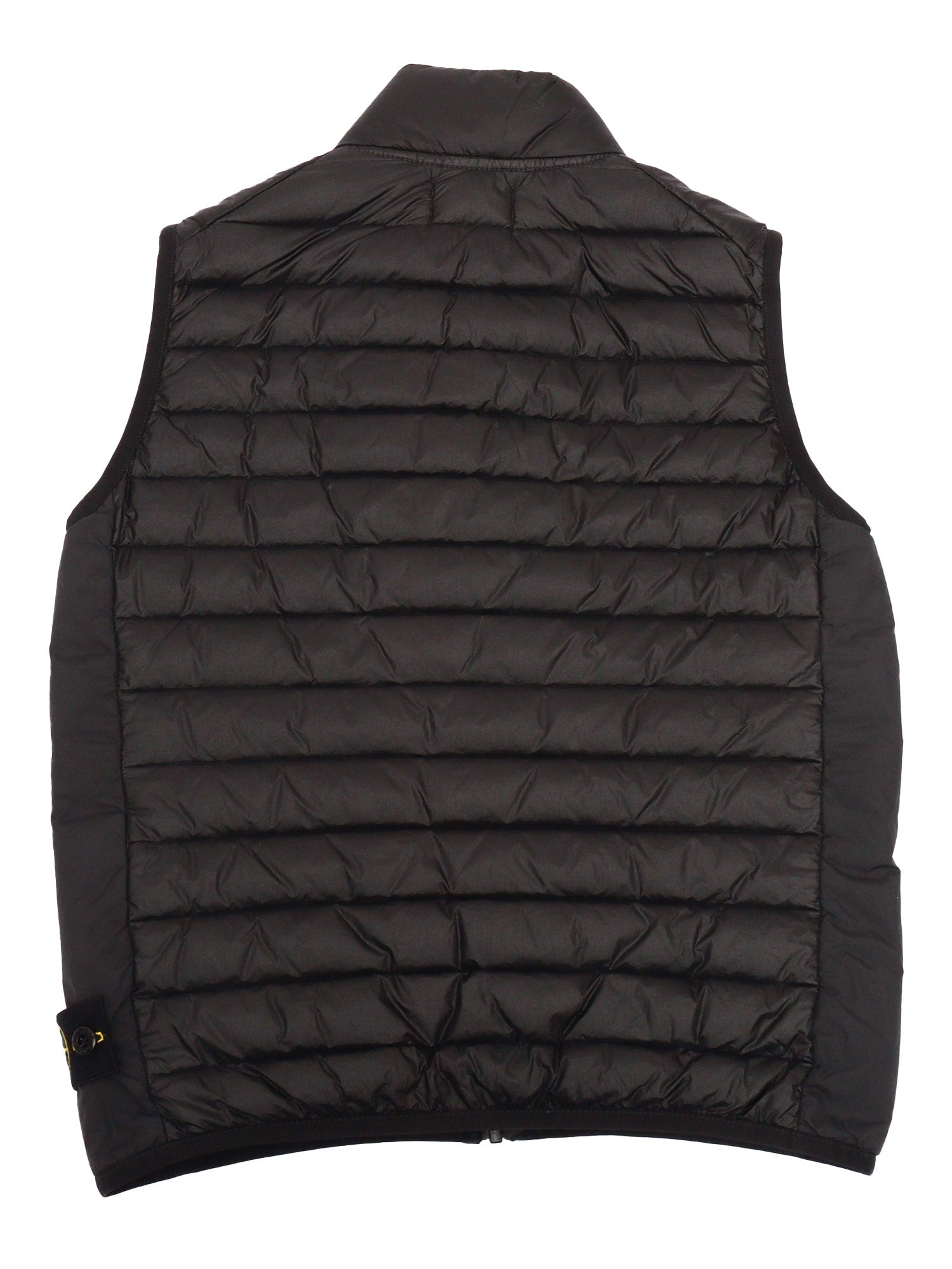 DOWN JACKET Black Sleeveless Puffer