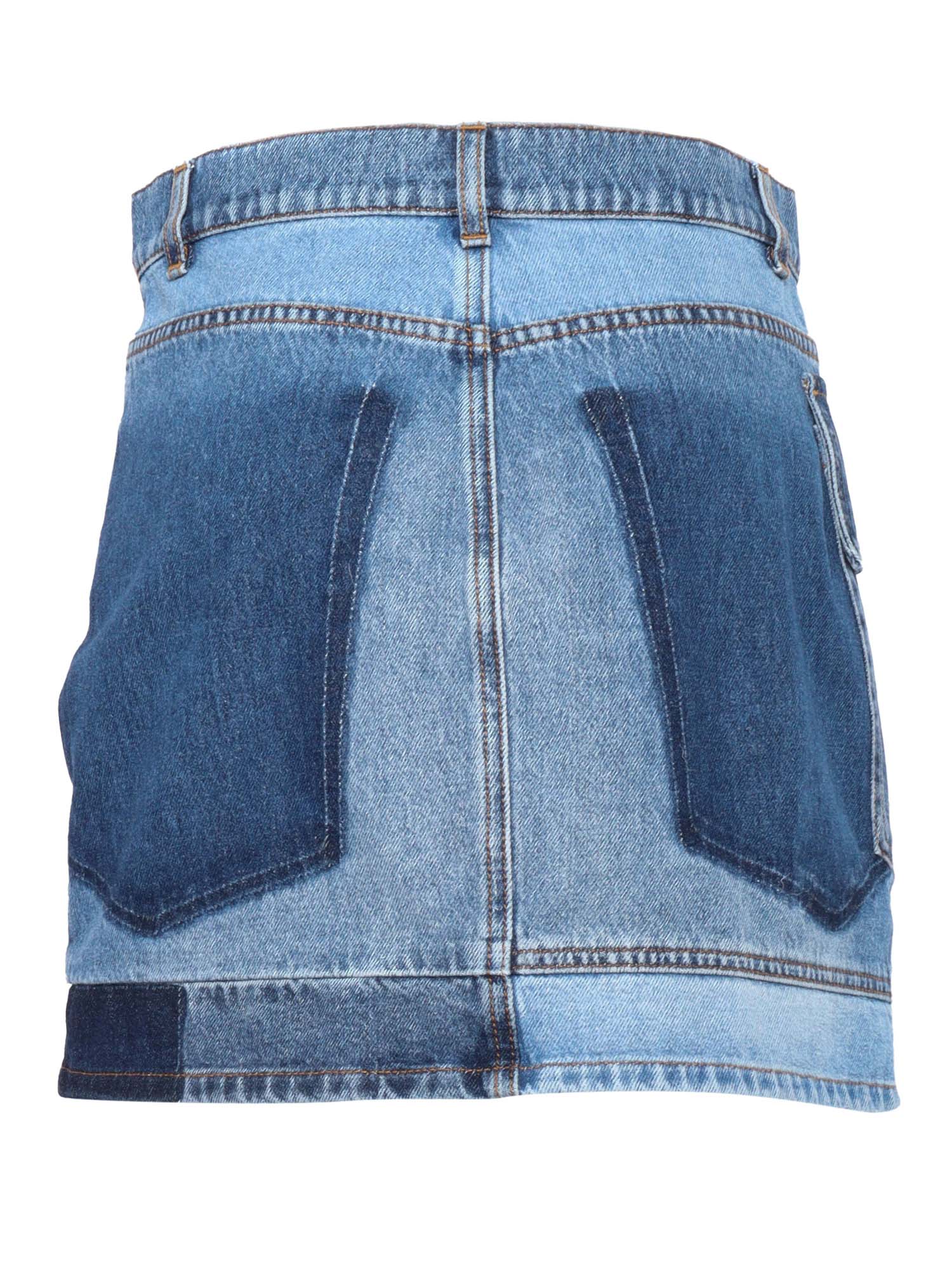 Skirt Blue Cotton
