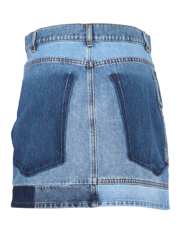 Skirt Blue Cotton
