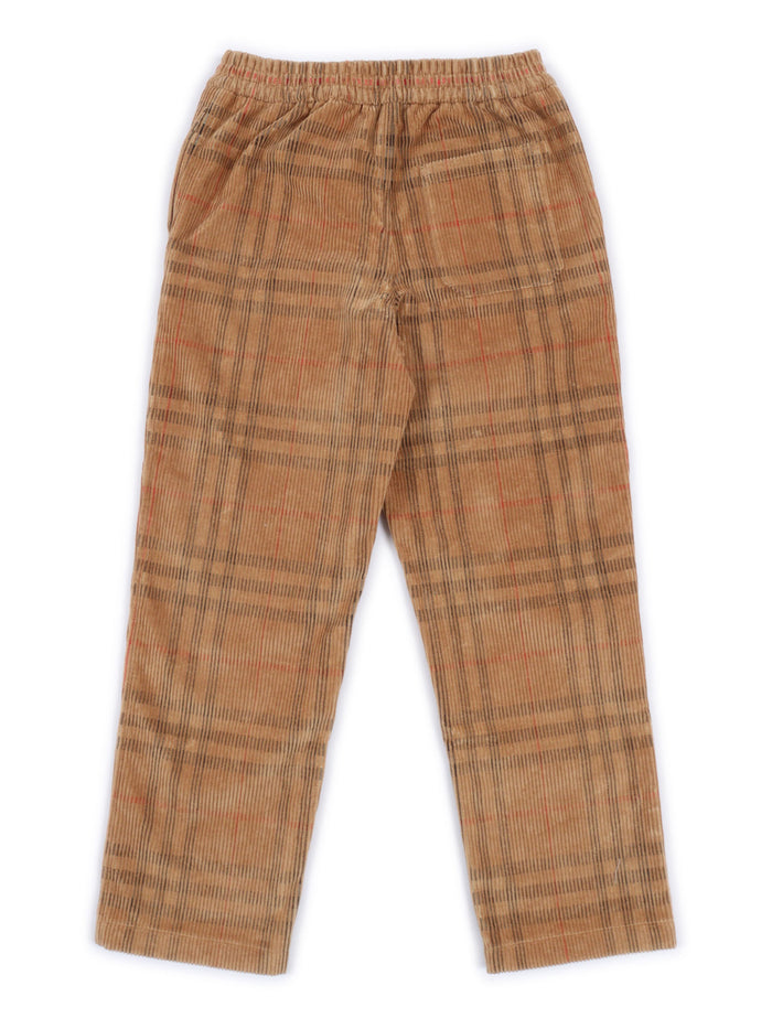 Kid Boy Casl Trsrs Brown Cotton Pant