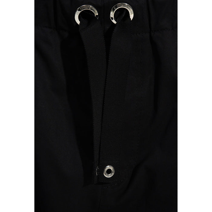 Cotton Trousers Black