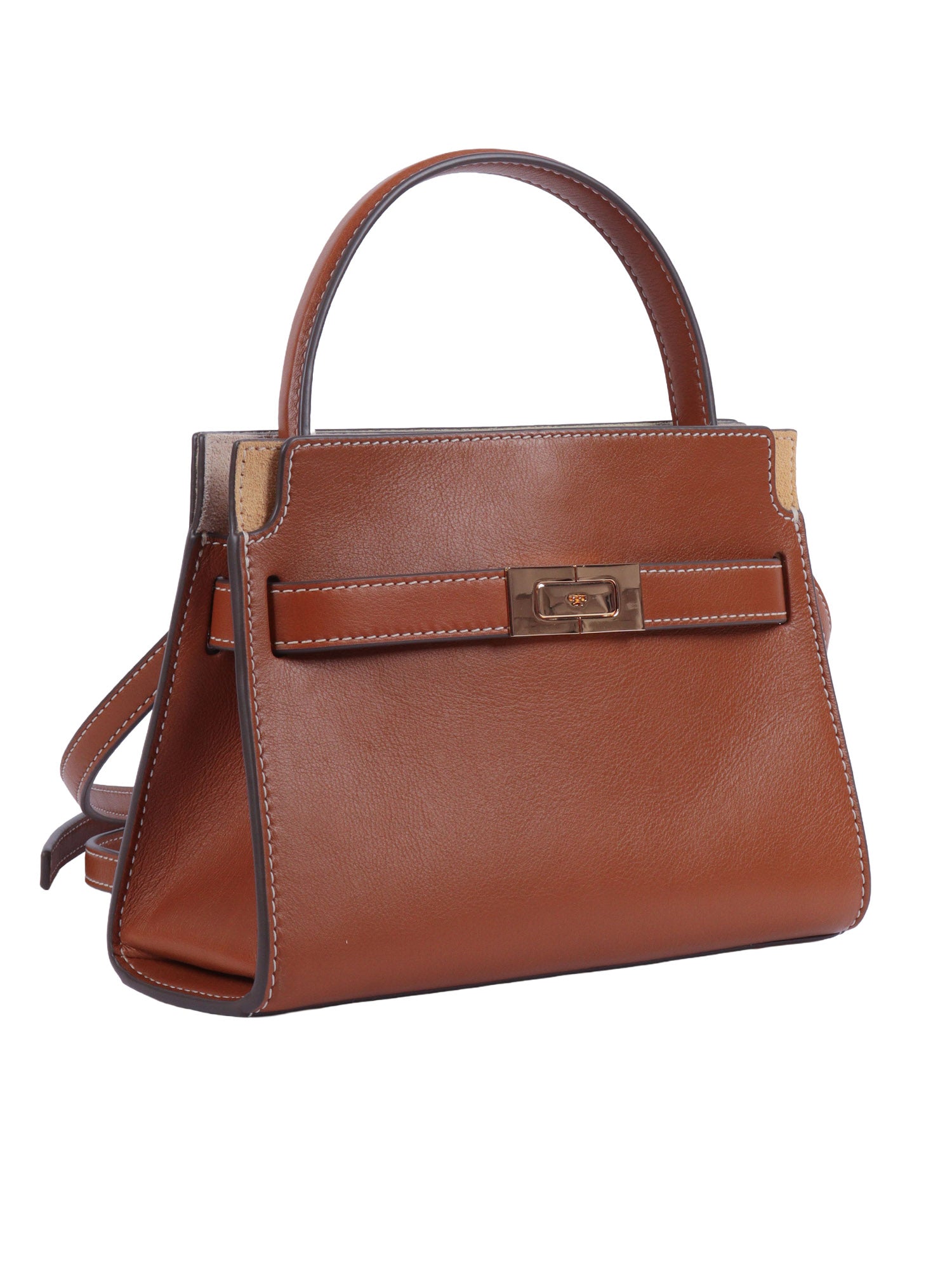 Lee Radziwill Petite Double Bag Brown