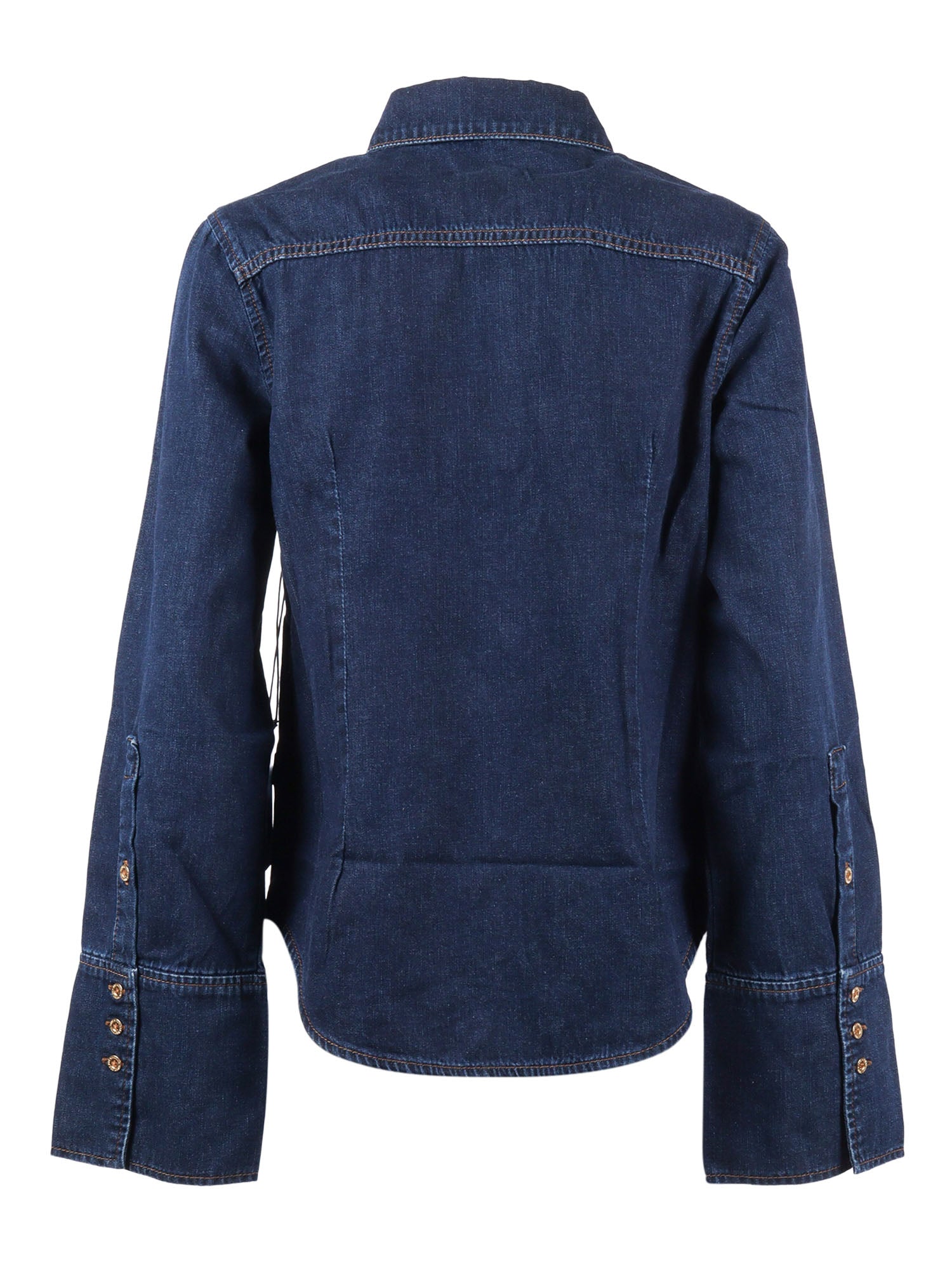 SHAPED SHIRT Indigo Soul Blue Cotton