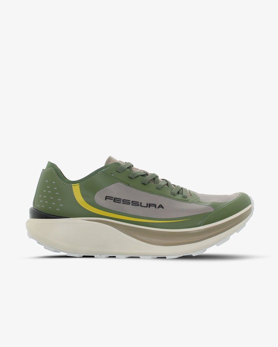 Fessura Nylon sneaker in green