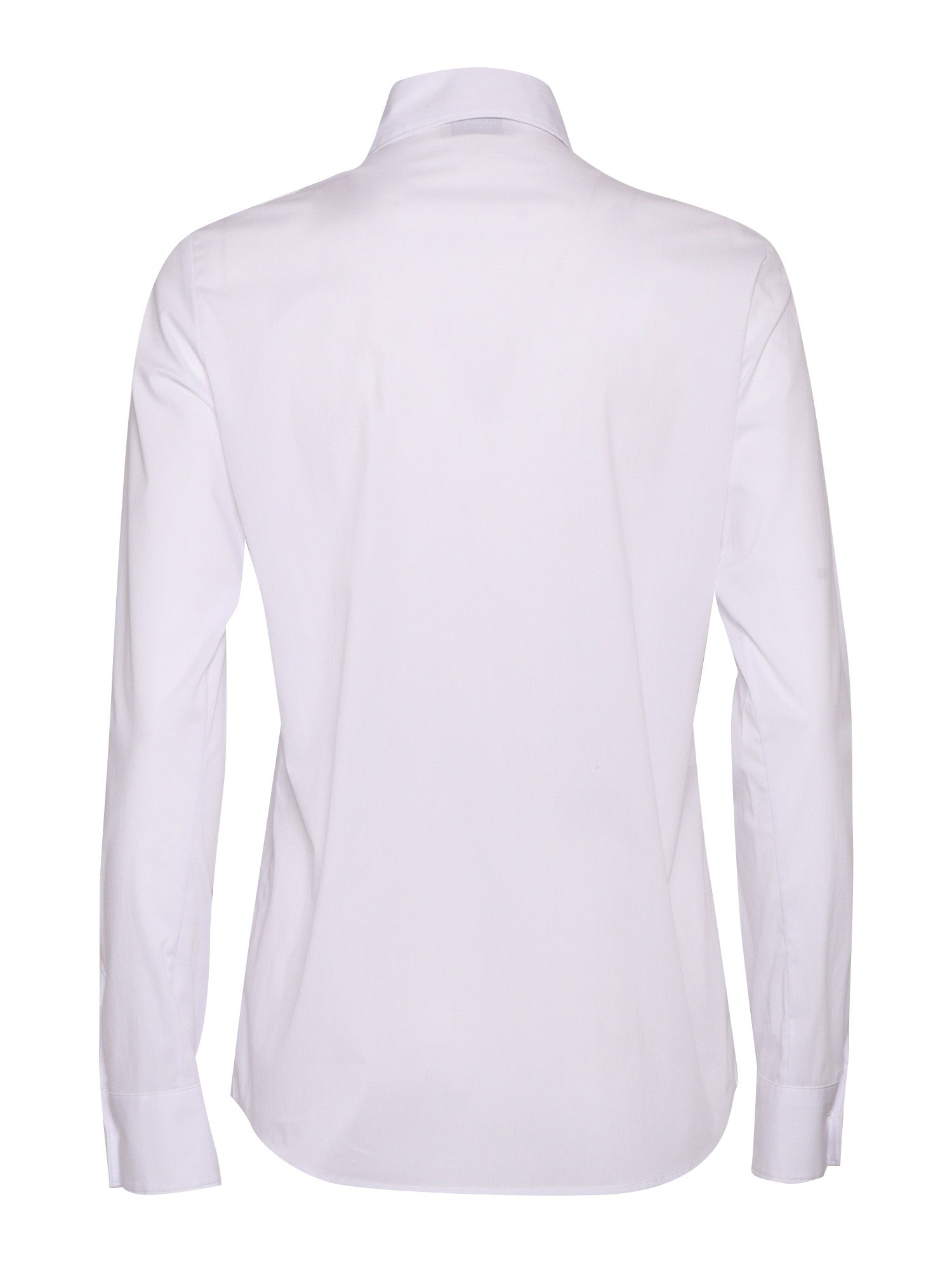 MARI B COTTON SHIRT White Polyamide Elastane