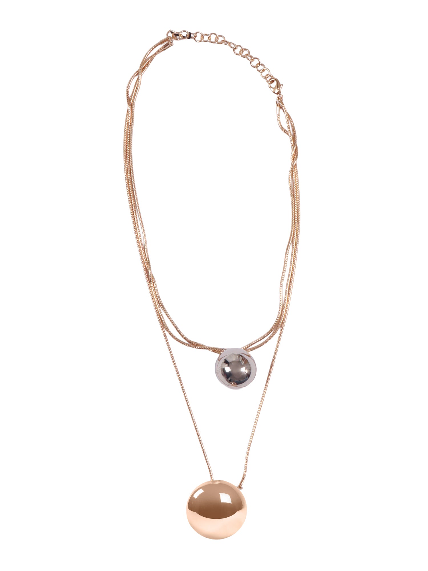 NECKLACE Gold Metal
