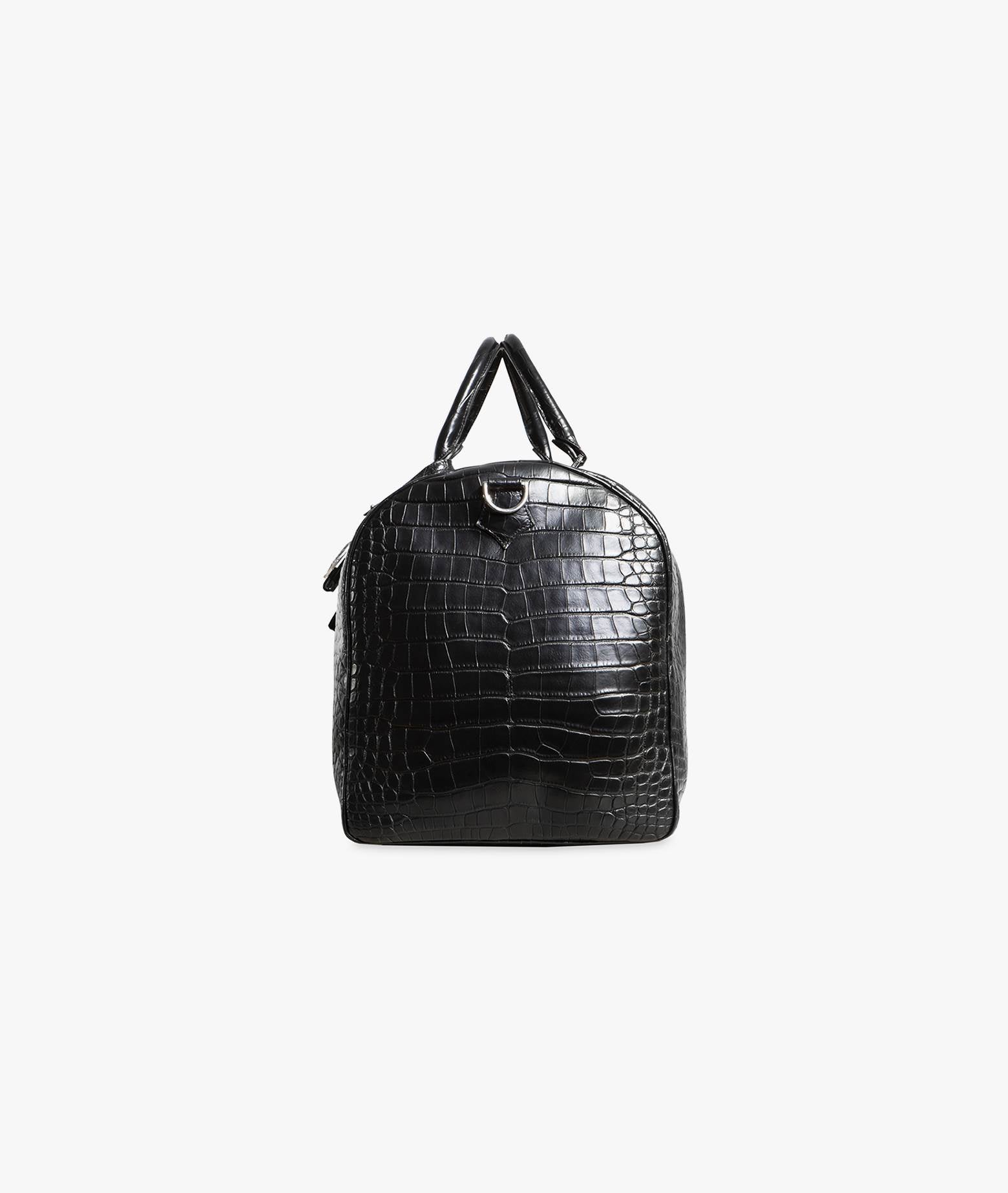 Carryall Alligator Linate Black Bag