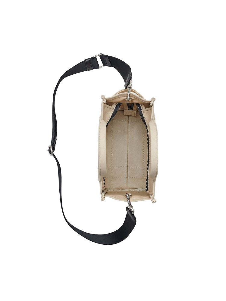 Marc Jacobs 100% Cotton Canvas tote bag in beige