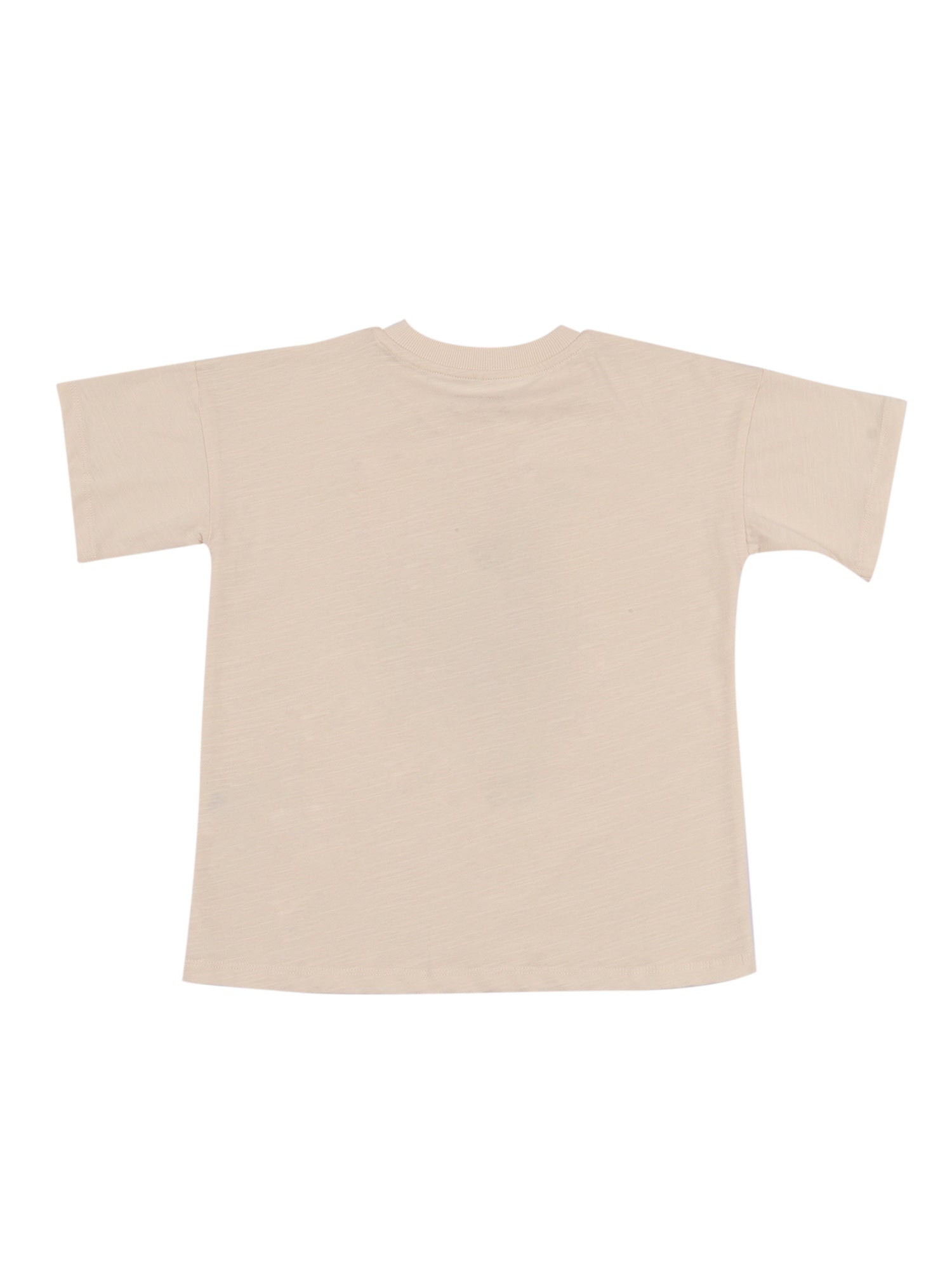Bear Sp Ss Tee White Organic Cotton Short Sleeves T-shirt