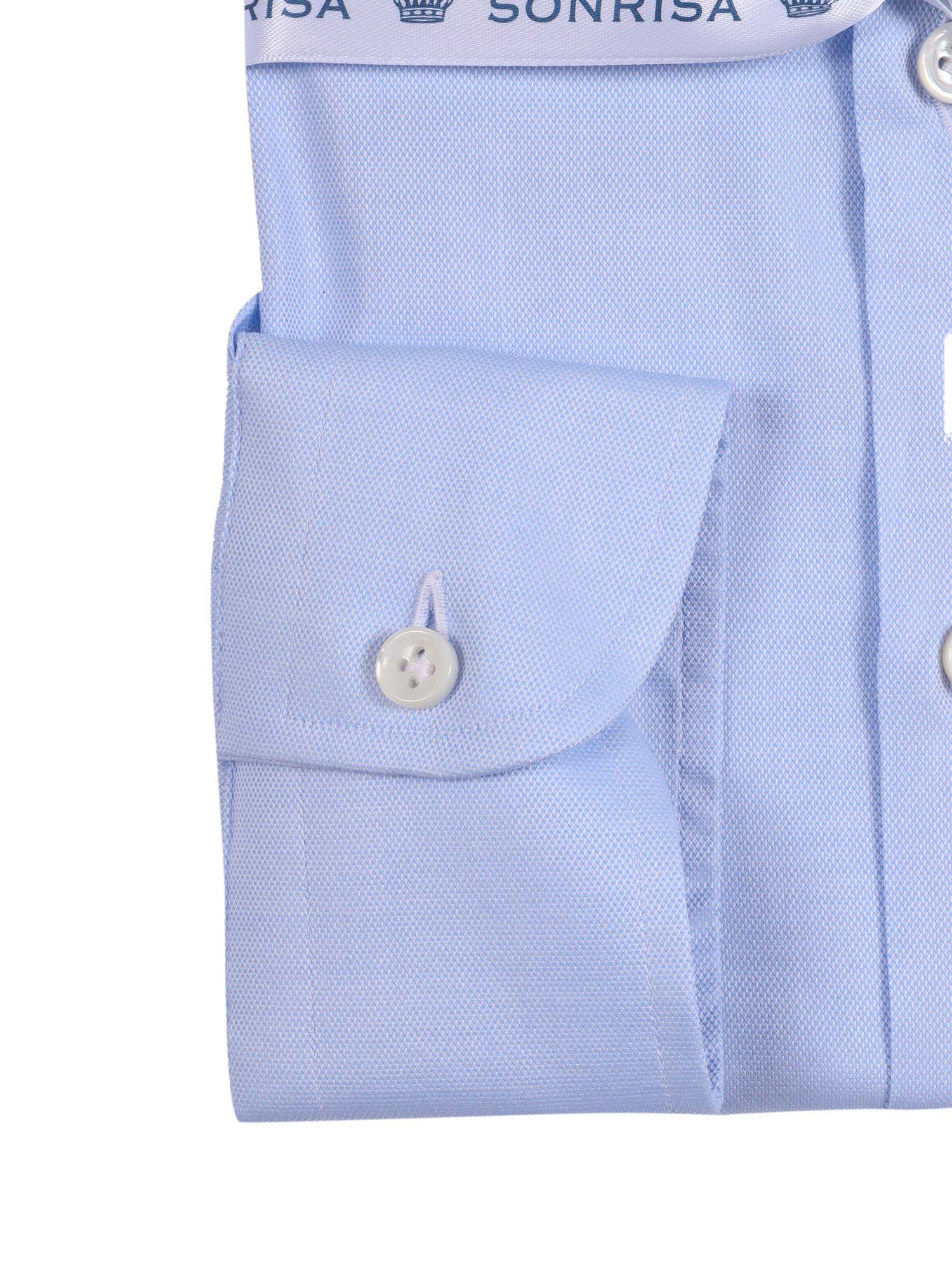 Mens Shirt Light Blue Cotton