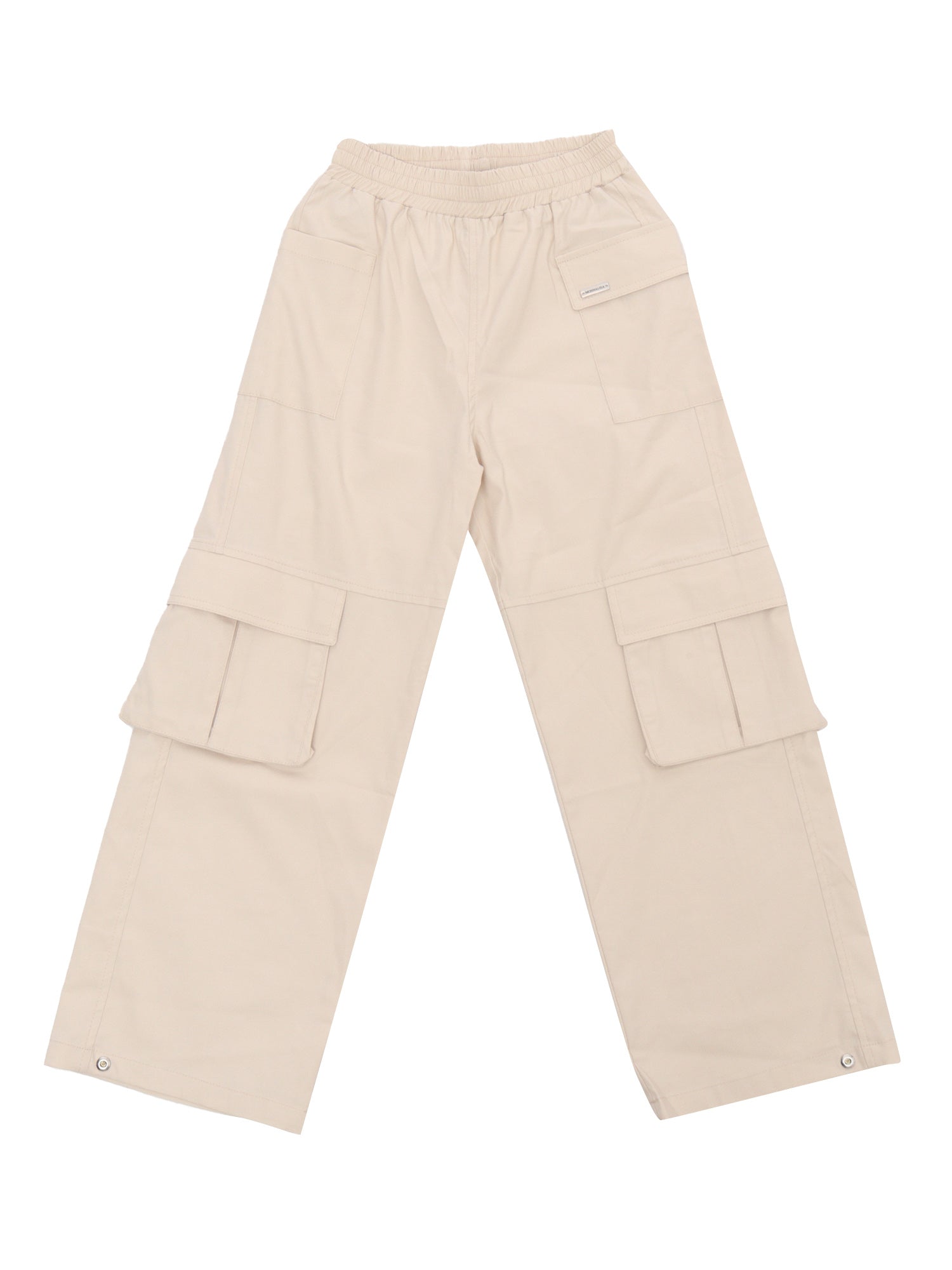 Beige Levantina Cargo Cotton Polyamide Elastane Pant