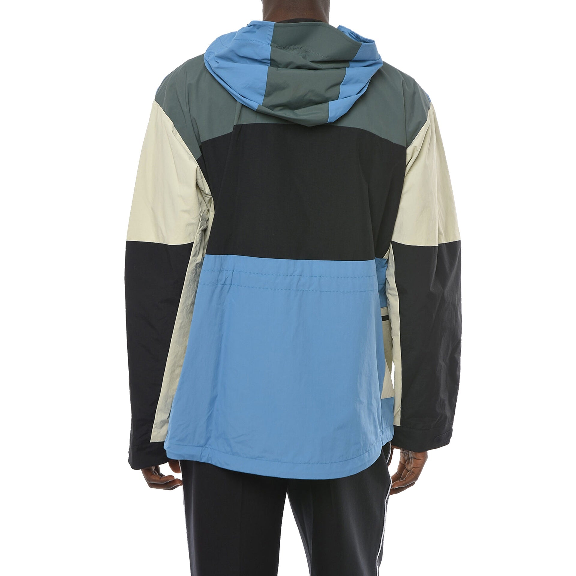 Ambush Colour-Block Jacket Blue Polyamide