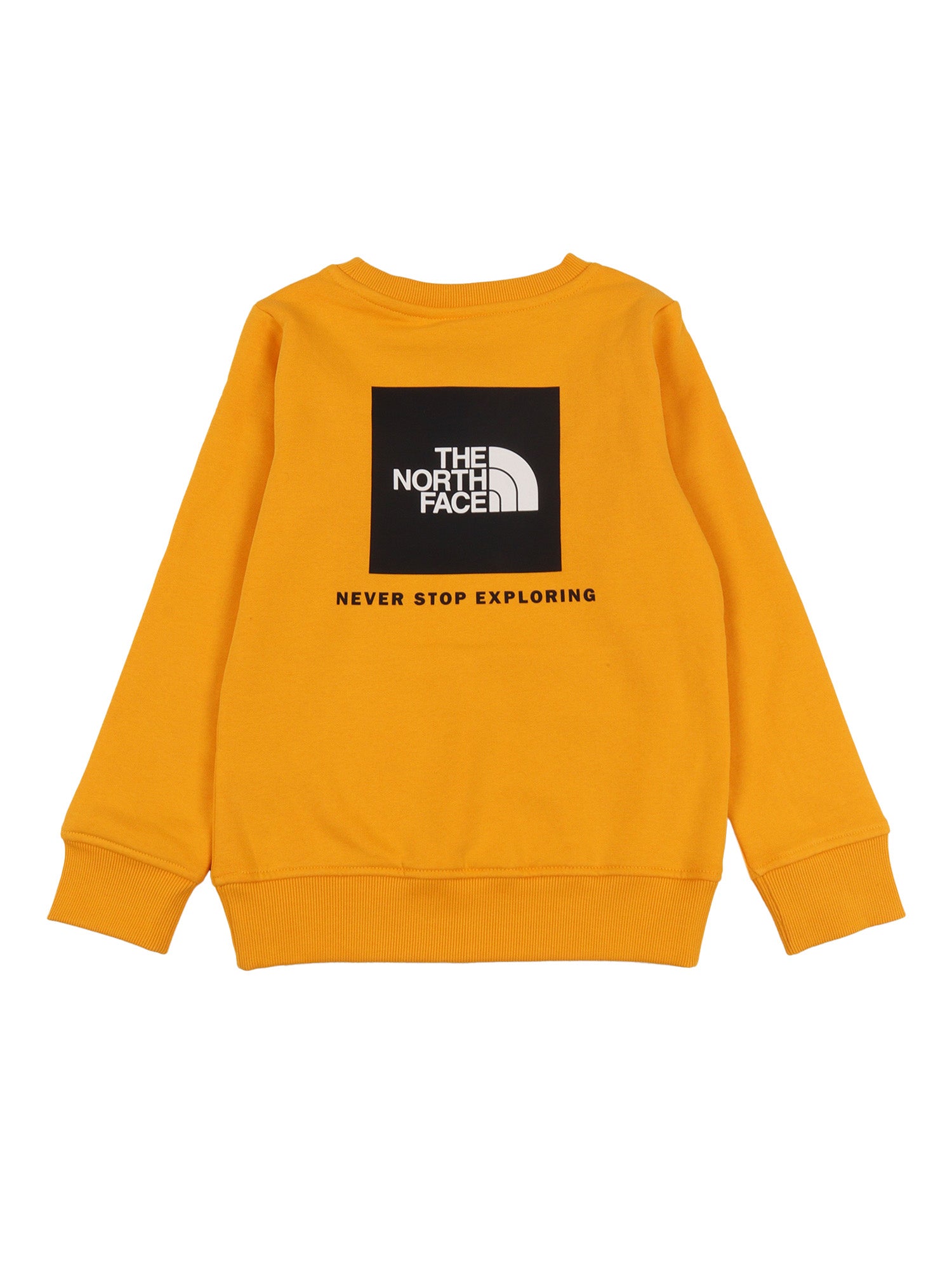 Teen Box Nse Regular Crew Summit Gold Yellow Cotton Recycled Polyester Sweatshirt