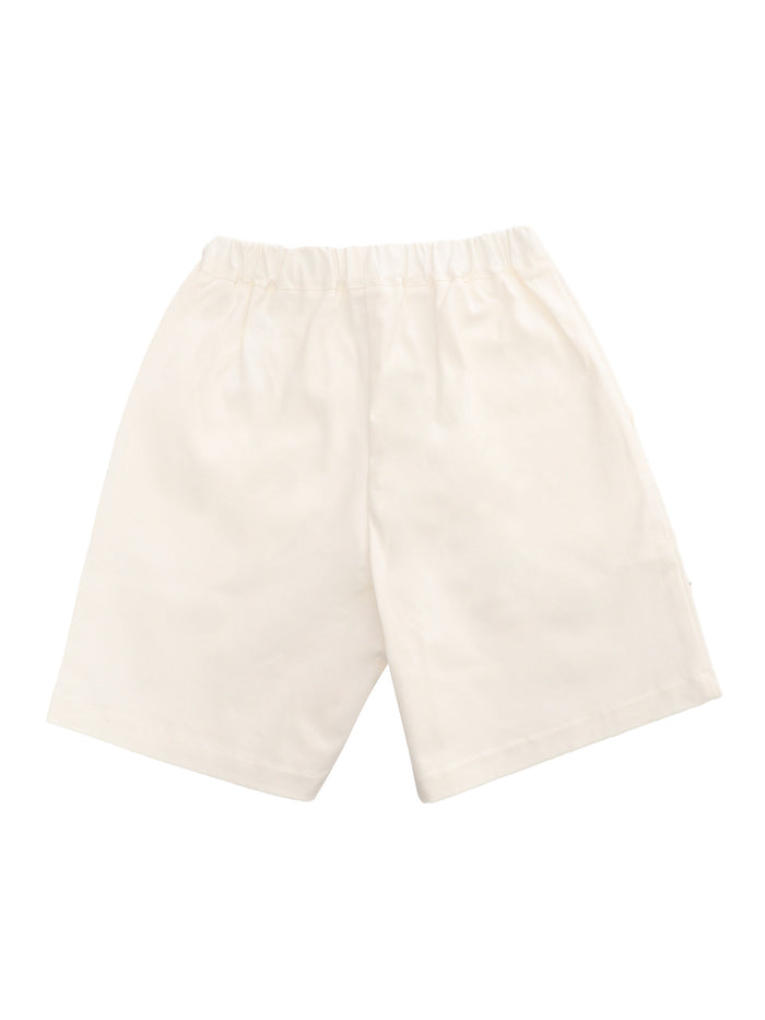 White shorts Cotton Elastane