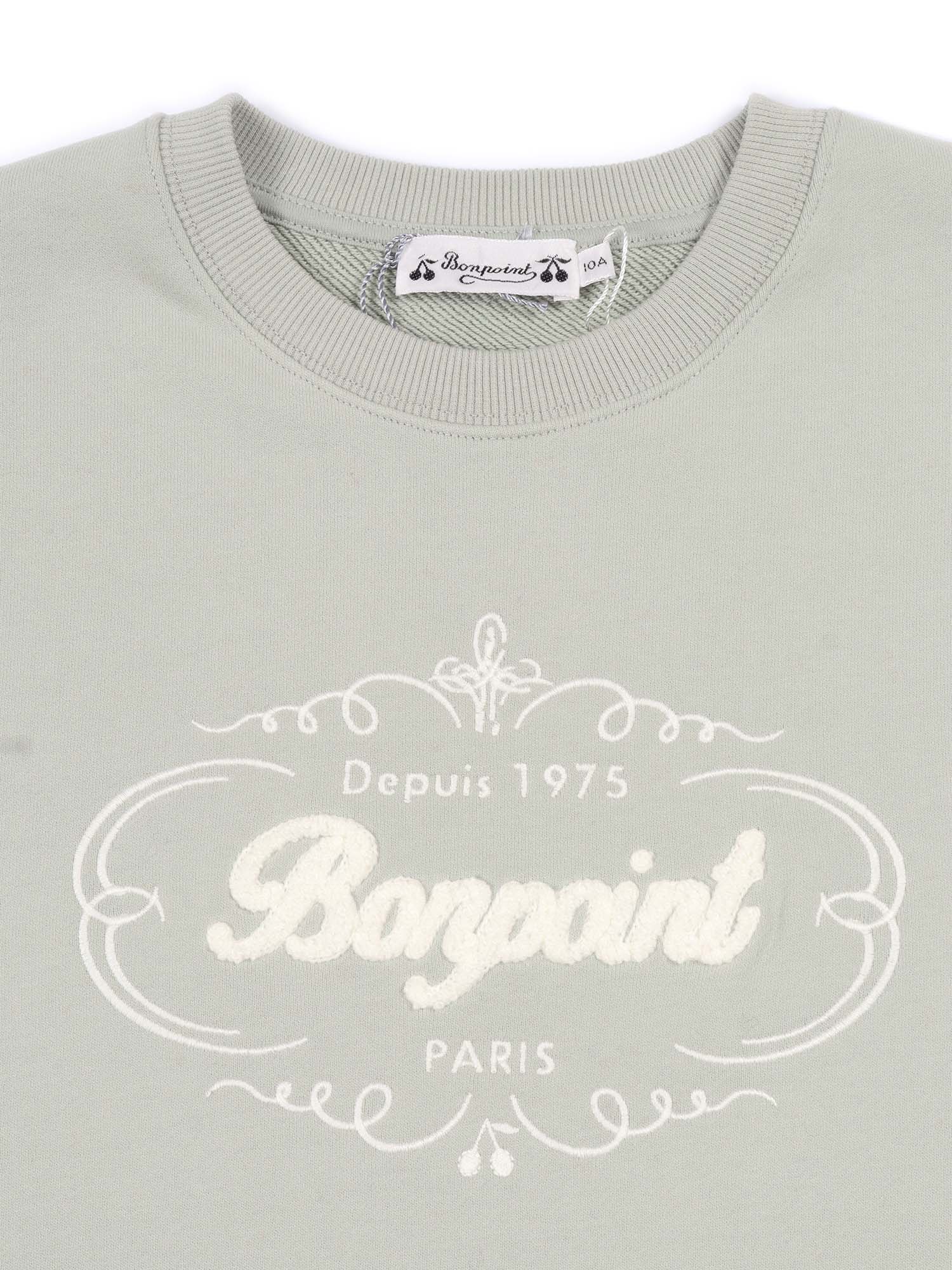 Tonino Sweatshirt Grey Organic Cotton