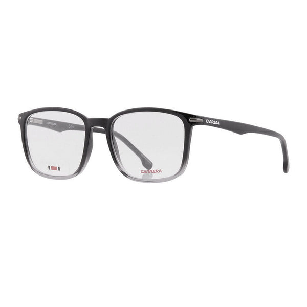 Carrera Eyeglasses Square Full Rim, Black-Grey Frame And Clear Demo Lenses Lens Carrera292008a00 Black Grey Sunglasses