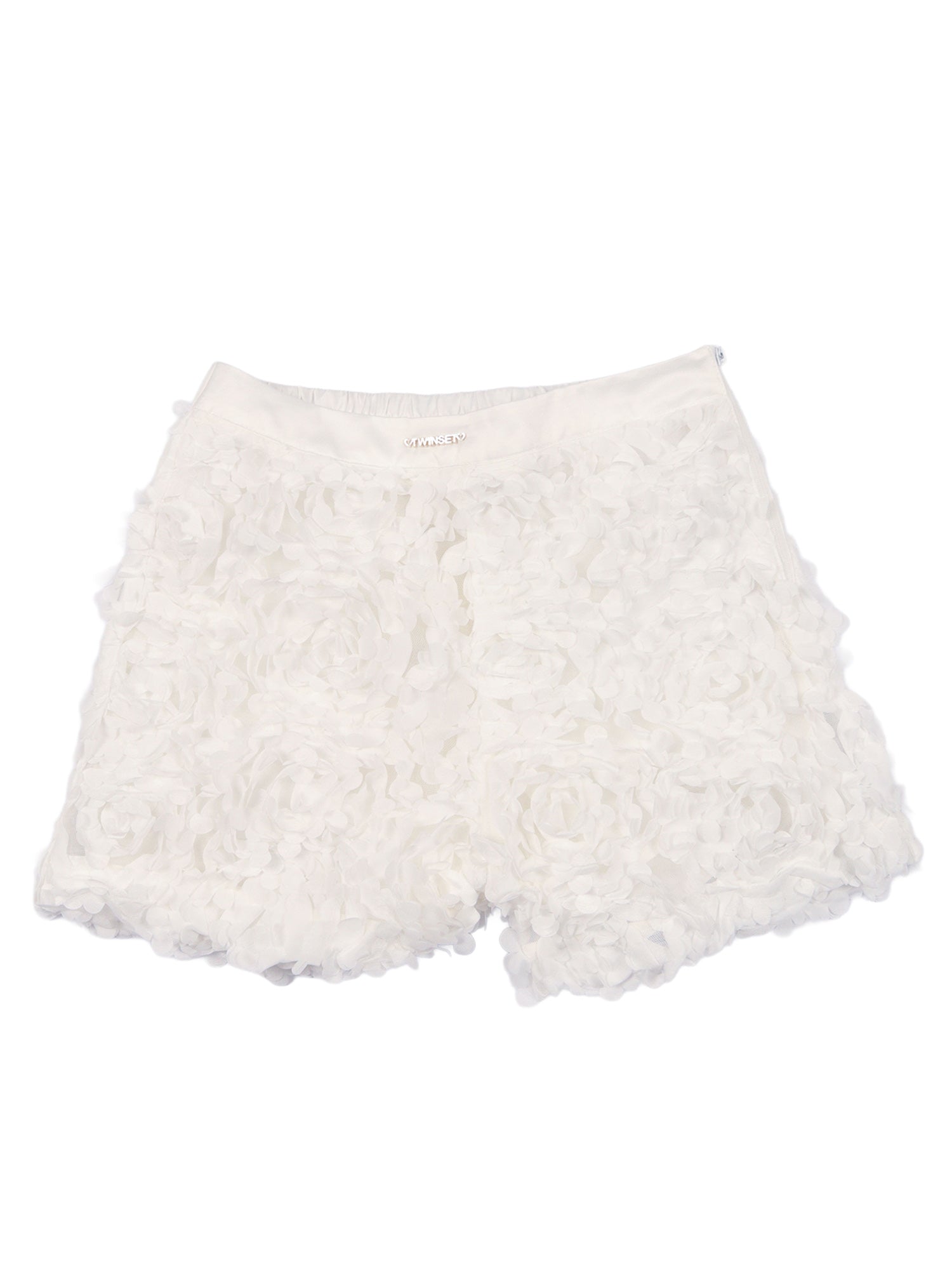 SHORTS White Polyester Lining Cotton